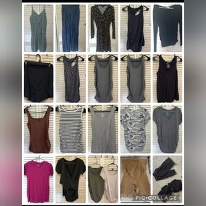 Huge lot of size Medium Maternity clothes! Bundle of 23 items.
